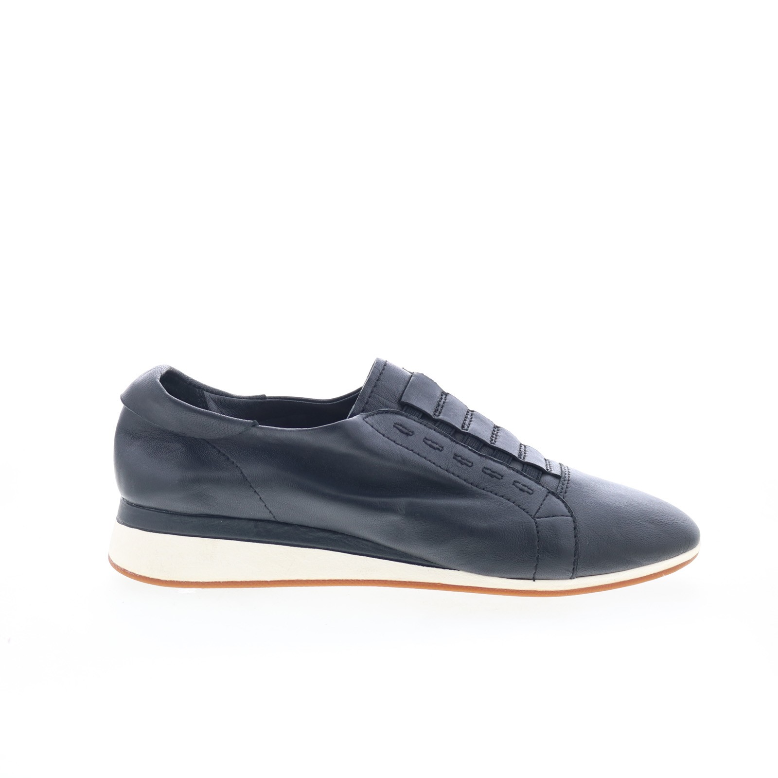 Hush Puppies Evaro Slip On HW06297-007 Womens Black Lifestyle Sneakers Shoes 7