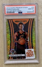 2019 Panini Hoops Premium Stock We Got Next GOLD #9/10 RC Darius Garland PSA 10