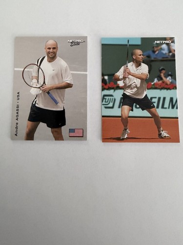 Andre Agassi #E5 2003 NetPro Elite Event card