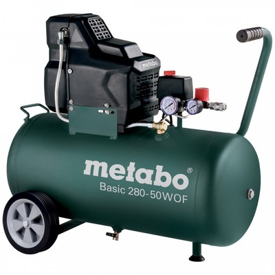 Metabo Kompressor Basic 280-50 W OF, Gewerbe, Schwarz