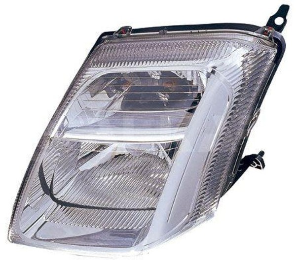 1X Alkar Hauptscheinwerfer H4 Rechts Passend FüR Citroen C2 1.1 1.4 Hdi 1.6 16V-image