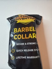 Fitness Invention Barbell Collars 2" - Olympic Barbell Clamps Black