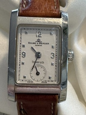 Baume & Mercier x Tiffany & Co Hampton Women's Watch 30mm Leather