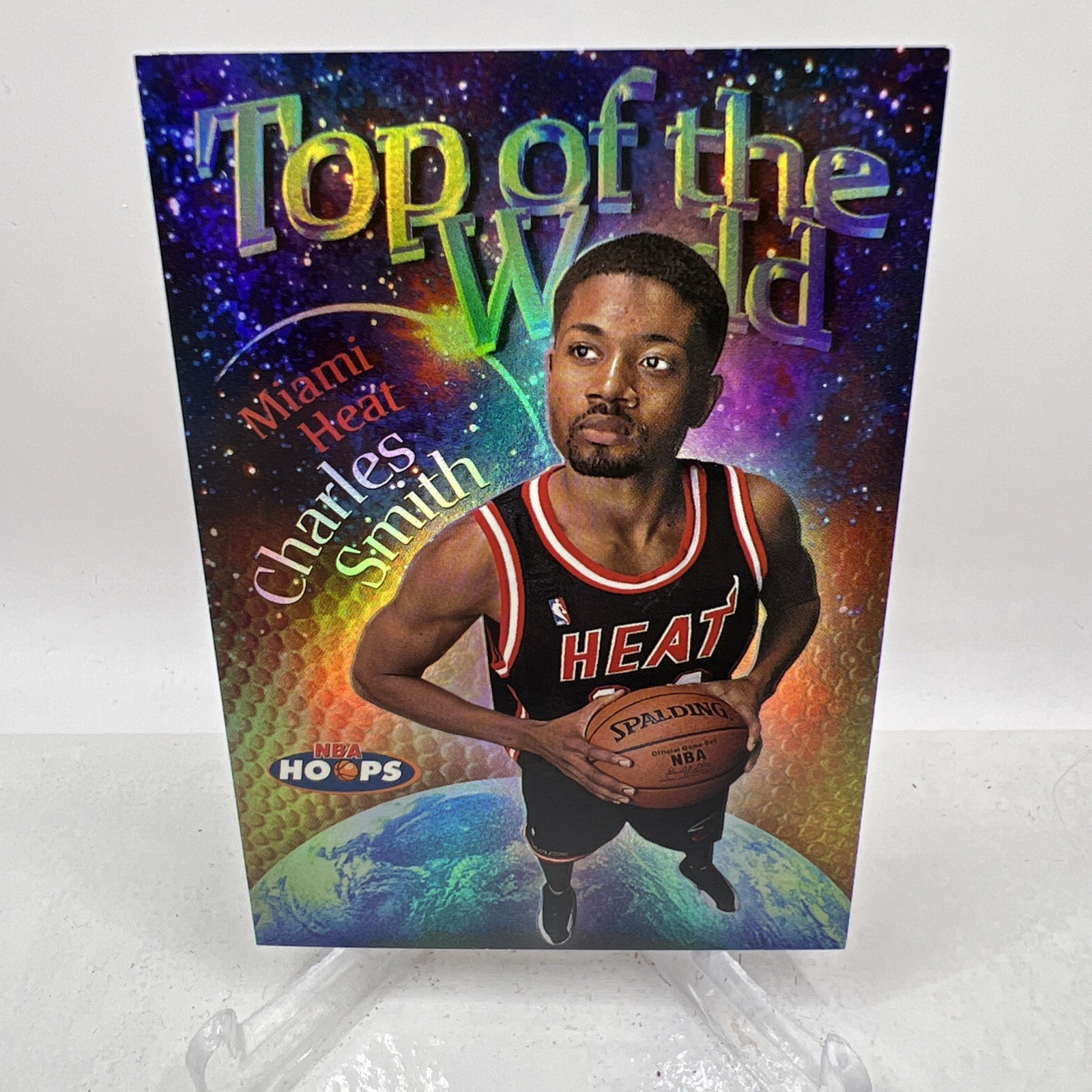 1997-98 NBA Hoops Top of the World Charles Smith #15TW Rookie RC