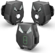 Solar Wireless Driveway Alarm, Outdoor Motion Sensor Detector Alarms Driveway Al