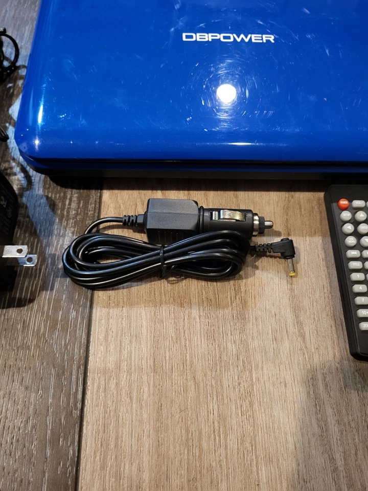 DBPower MK101 10" Portable DVD Player W Power Cord & Remote - Tested Working - Image 3 of 4