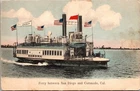San Diego CA The Ferry “Ramona” En Route Between San Diego & Coronado