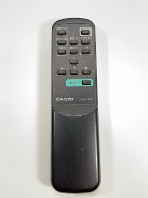 Vintage Casio Personal Video Printer VG-100 w/ Remote Control | eBay