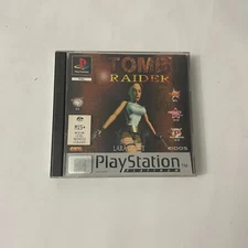 Tomb Raider PS1 PlayStation 1 PSX PAL Game Complete with Manual Platinum | AUS