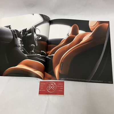 Z34 Nissan Fairlady Z JDM Brochure 60+ Pages Catalog Rare 370Z 09