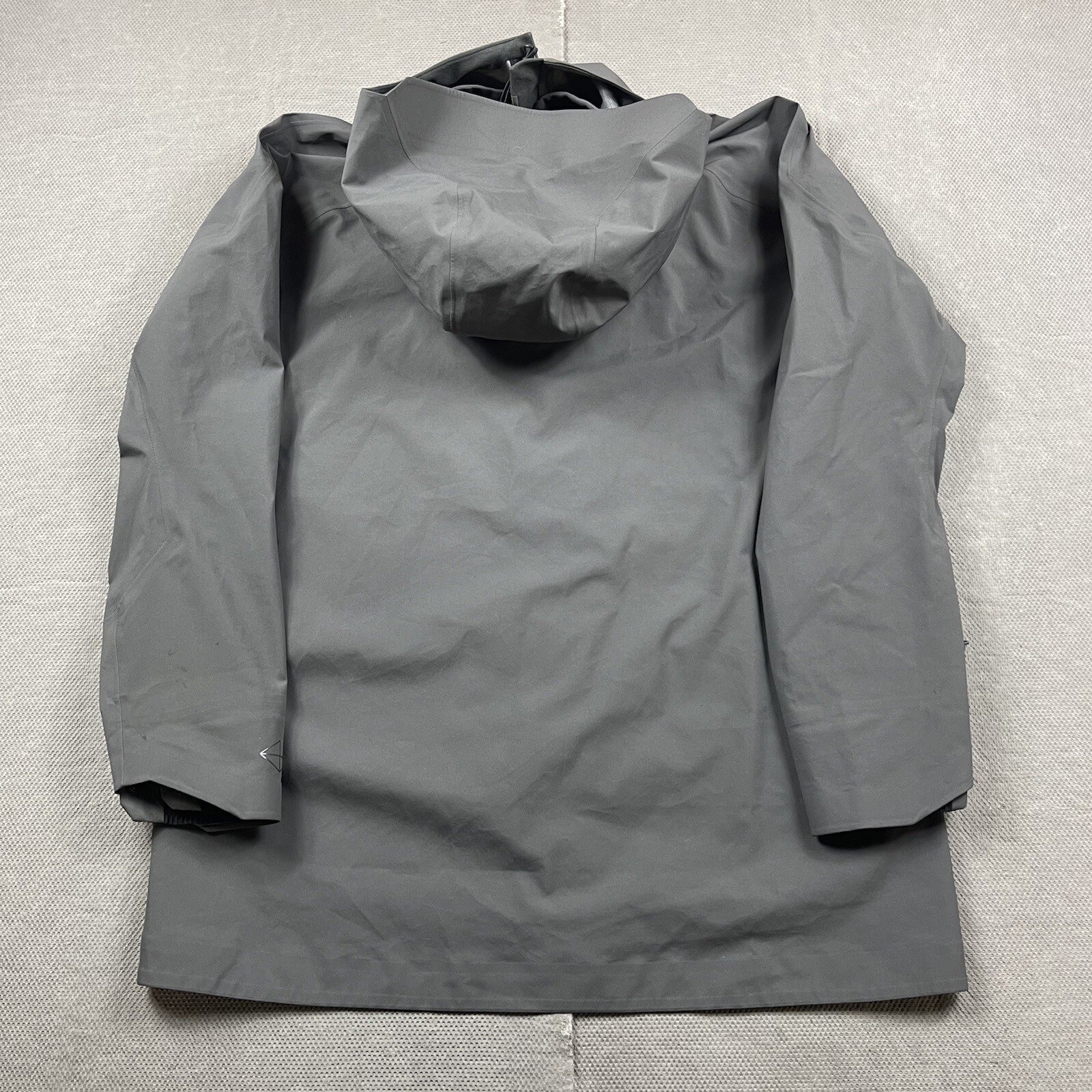 Viev Jacket Womens Large Gemma Mid GTX Gray Hooded Full Zip Outdoor Rain Coat