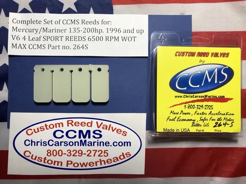 CCMS Mercury/Mariner Sport Outboard Reed 135-200hp 96-up PN.264S