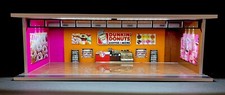 Dunkin D Garage Theme 1:64 Model Garage Diorama LED Lighting FAST SHIP