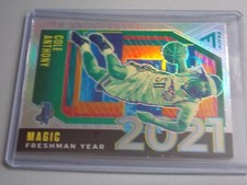 2020-21 Flux Silver Prizm Cole Anthony Rookie Card RC Freshman Year #12 Magic