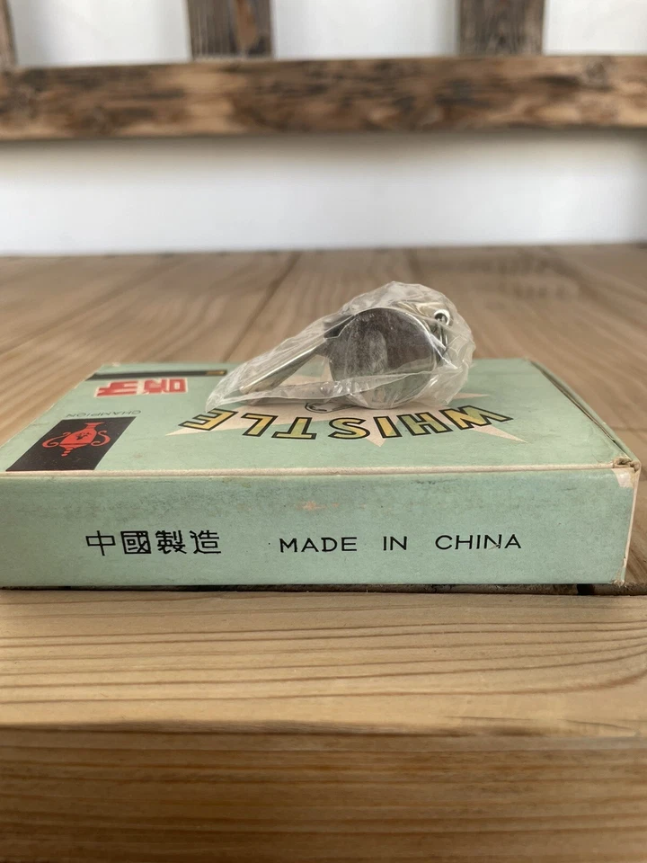 Vintage Referee Steel Whistle Campion Brand Made In China - Image 3 of 3