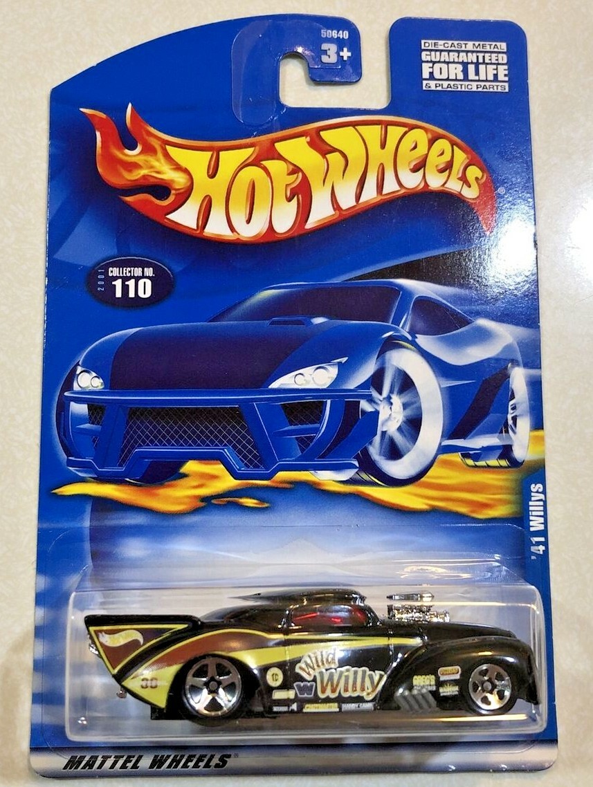 2001 Hot Wheels 1941 Willys Collector # 110 Drag Racing Funny Car