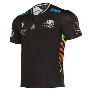 zebre rugby jersey