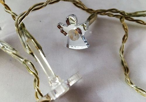 Konstmide Lichterkette LED Dioden Engel batteriebetrieben