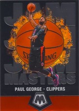 Paul George 2019-20 Panini Mosaic Basketball Chrome Jam Masters Insert Card #15