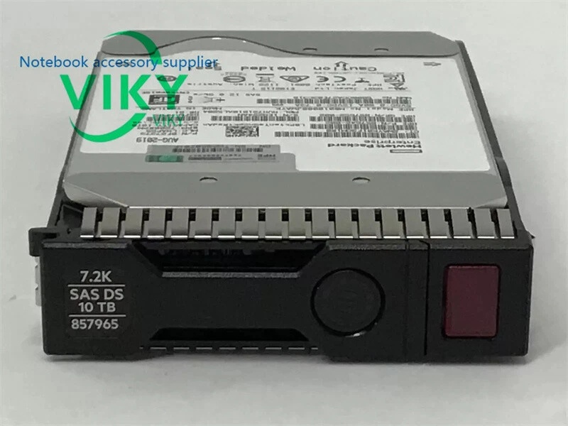 857644-B21 857965-001 HPE 10TB 12G SAS 7.2K LFF 3.5" SC MDL H512e HDD Hard Drive - Image 4 of 4