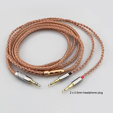 16Core 7N OCC Earphone Cable Oppo PM-1 PM-2 Planar Magnetic Sonus Faber Pryma