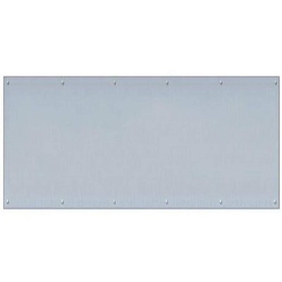 INOX GH-KPN0834-32D Kick Plate - 8-Inch by 34-Inch, Satin Stainless Steel