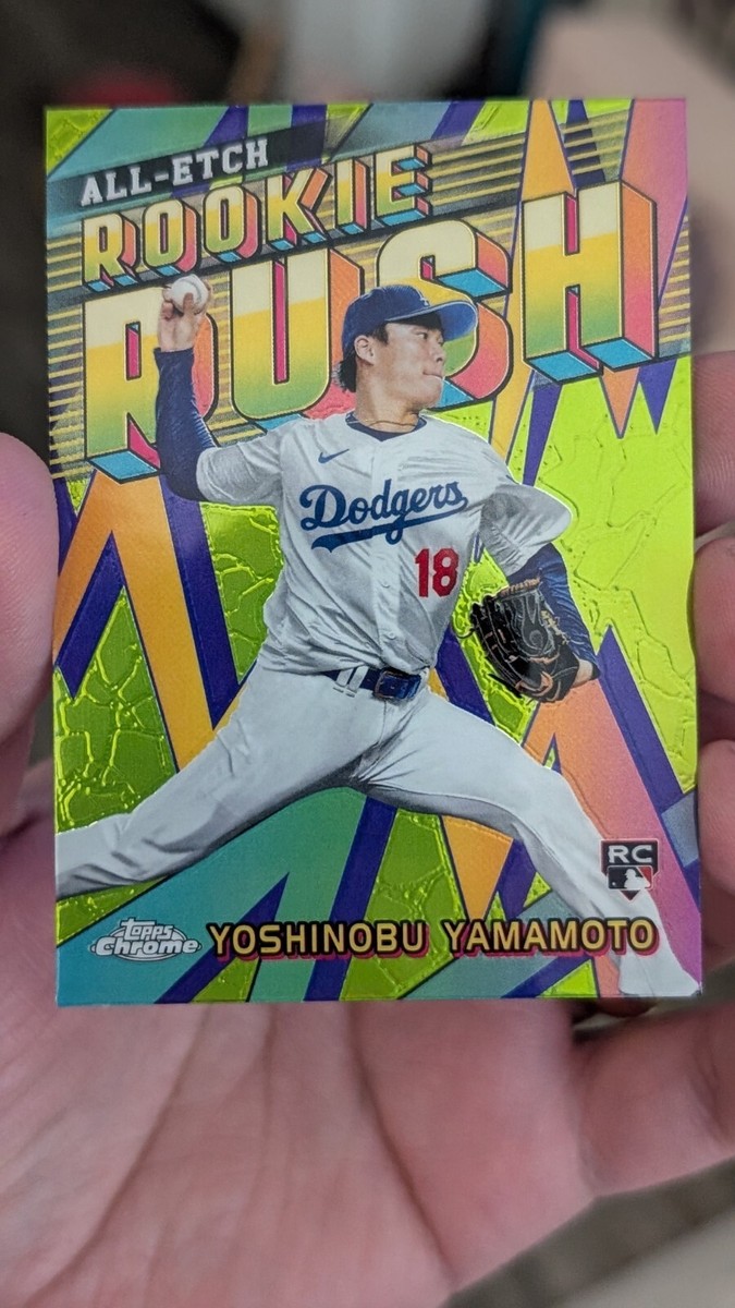 2024 Topps Chrome - All-Etch Rookie Rush #CERR-16 Yoshinobu 