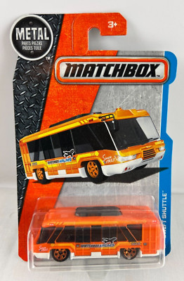 2016 Matchbox Swift Shuttle Bus Airport MBX Adventure City, Sealed
