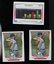 2014 Bowman Draft Sam Hentges 28 Card Lot 1st Cleveland INDIANS ROOKIE  DP117