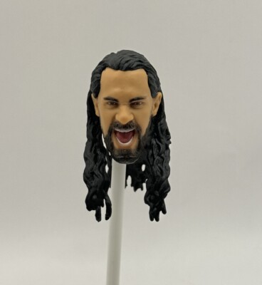 WWE Ultimate Edition Seth Rollins Yelling Head Only Custom Fodder 1/12 Scale A