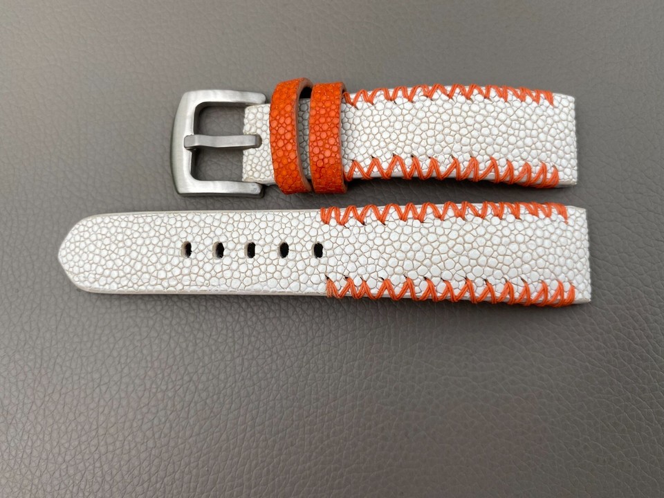 Selling Wholesale White Gold 22 mm Watch Band 123.55.38.21.52.003_K0018007