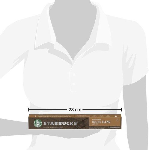 Starbucks by Nespresso House Blend Coffee Pods 100 Capsules - Picture 5 of 5