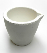 Melting CRUCIBLE 18oz Gold CUP Type High Grade Melt Scrap Silver Made In Italy