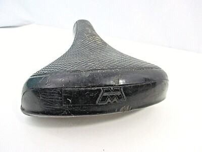 Ancienne Selle Motobécane - Selle Vélo Vintage Française - Noir