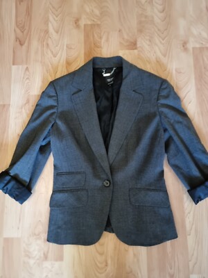 Esprit Collection Blazer Jacke anthrazit grau schick S 36 w. neu NP99