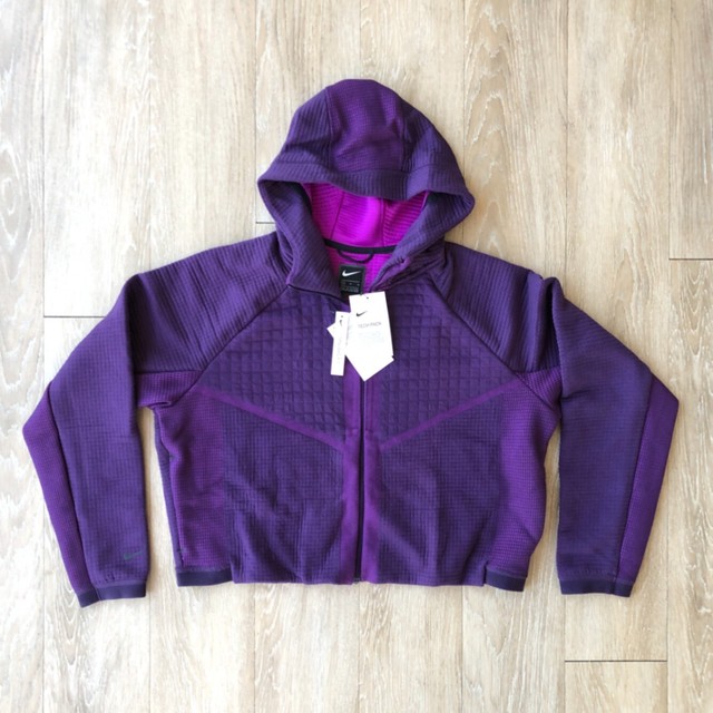 purple nike jacket womens