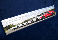 Corvette Evolution -us Made- 24 Embossed Metal Sign Man Cave Garage Bar Dcor