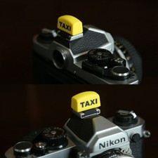 Camera Hot Shoe Cover Cap Taxi For Leica Fuji XT30 XT5 Nikon Sony Canon Pentax