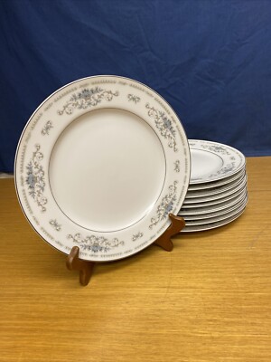 10 Vintage Wade Fine Porcelain China ''Diane'' 10 1/4  Dinner Plates - Japan