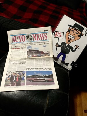 2011 AUTO NEWSPAPER  THE FIAT 500 COMMING HERE TO USA GEORGE BARRIS & MORE READ 