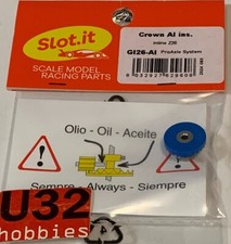 Slot Car Slot.it Gi26al Crown 26z Online Aluminum Diameter 14.9mm Shaft 2.38