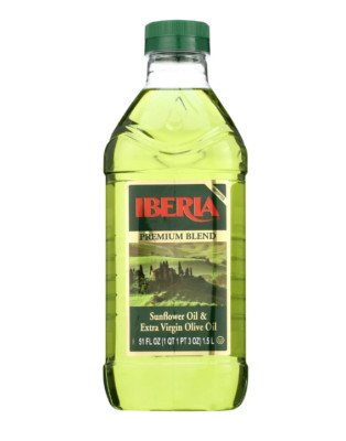 Iberia Premium Blend Sunflower Oil & Extra Virgin Olive Oil 51 fl oz