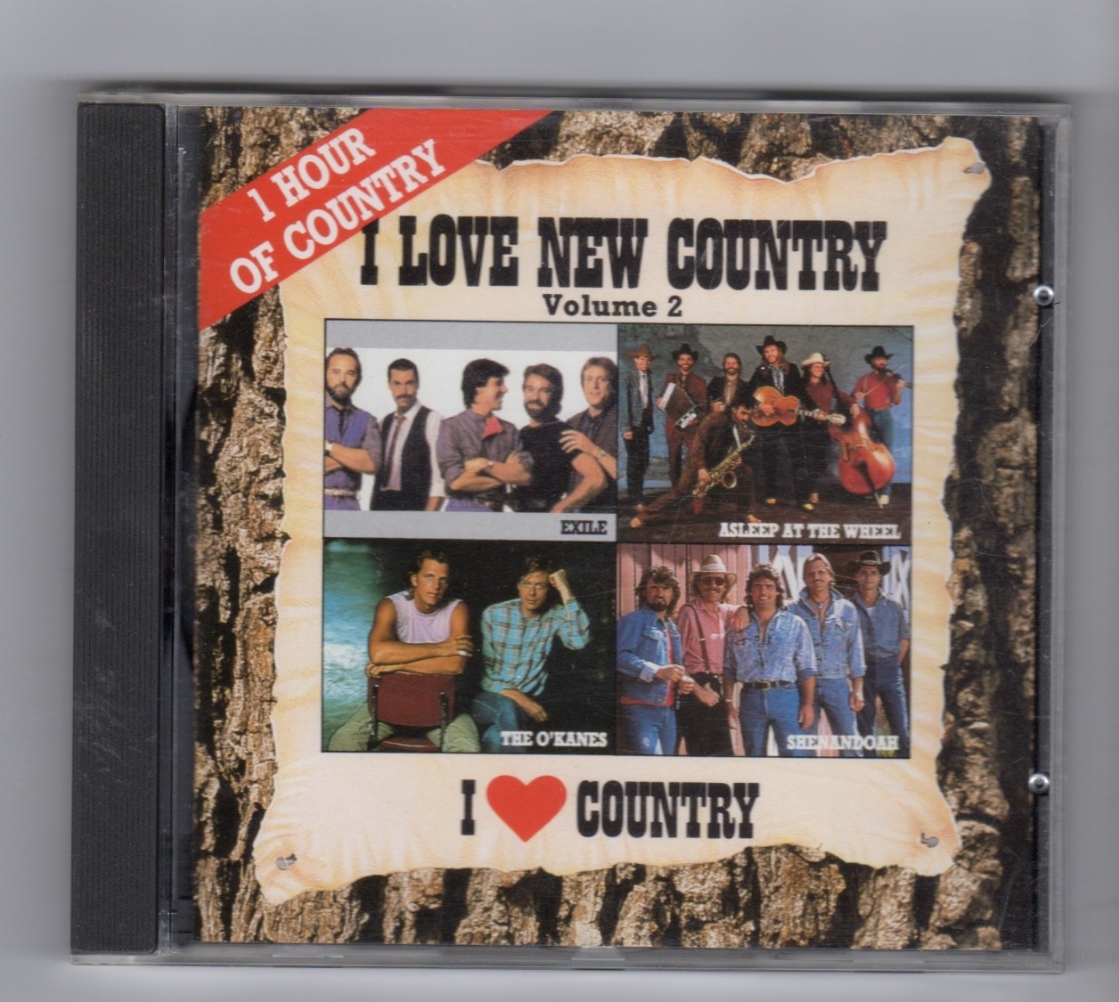 (HW582) I Love New Country Vol 2, 17 tracks various artists - 1989 CD