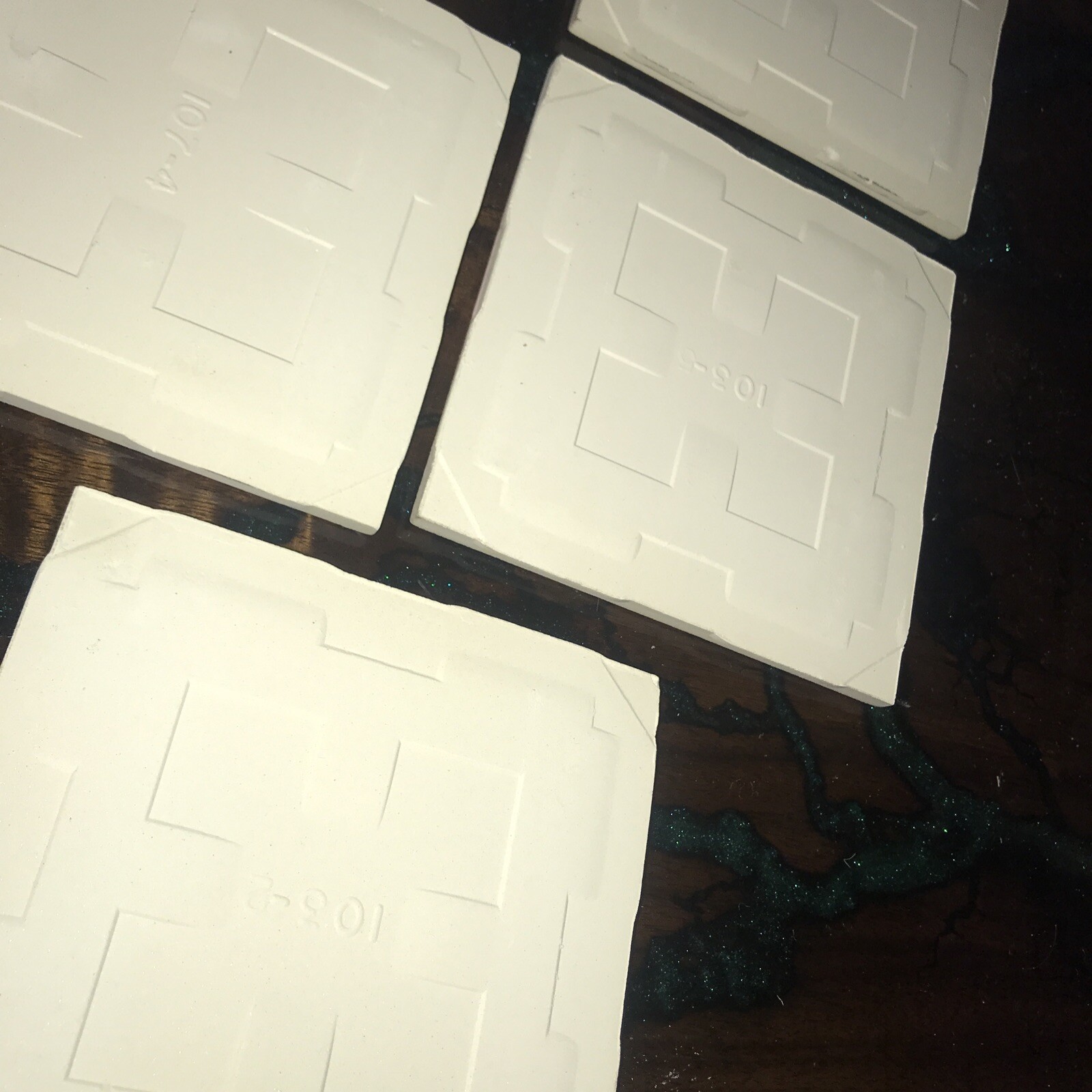 vintage Monterrey pink ceramic tiles 4 1/4“ x 4 1/4“ set of 10 eBay