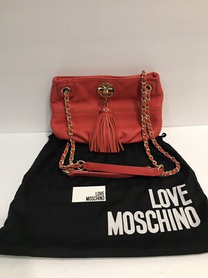 love moschino bags red