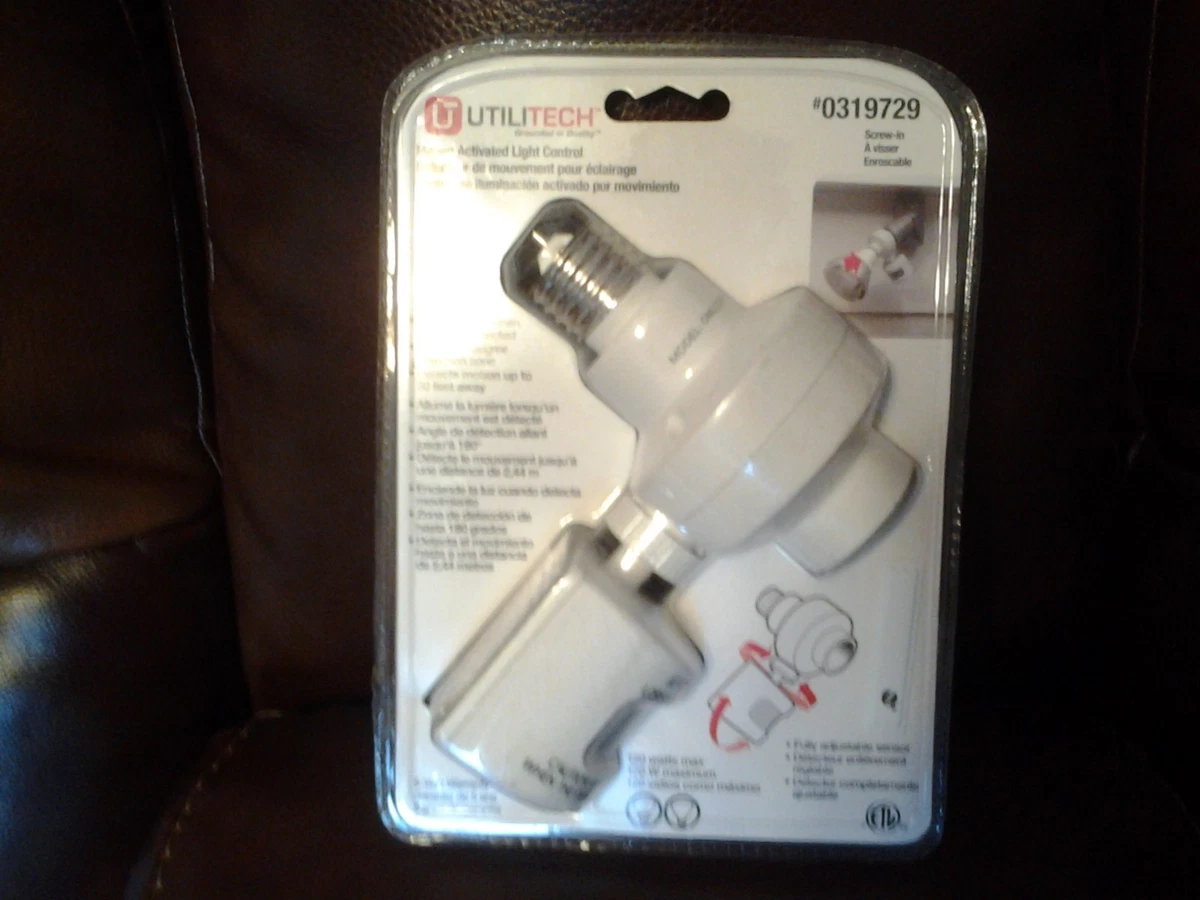 Utilitech motion activated light control deals