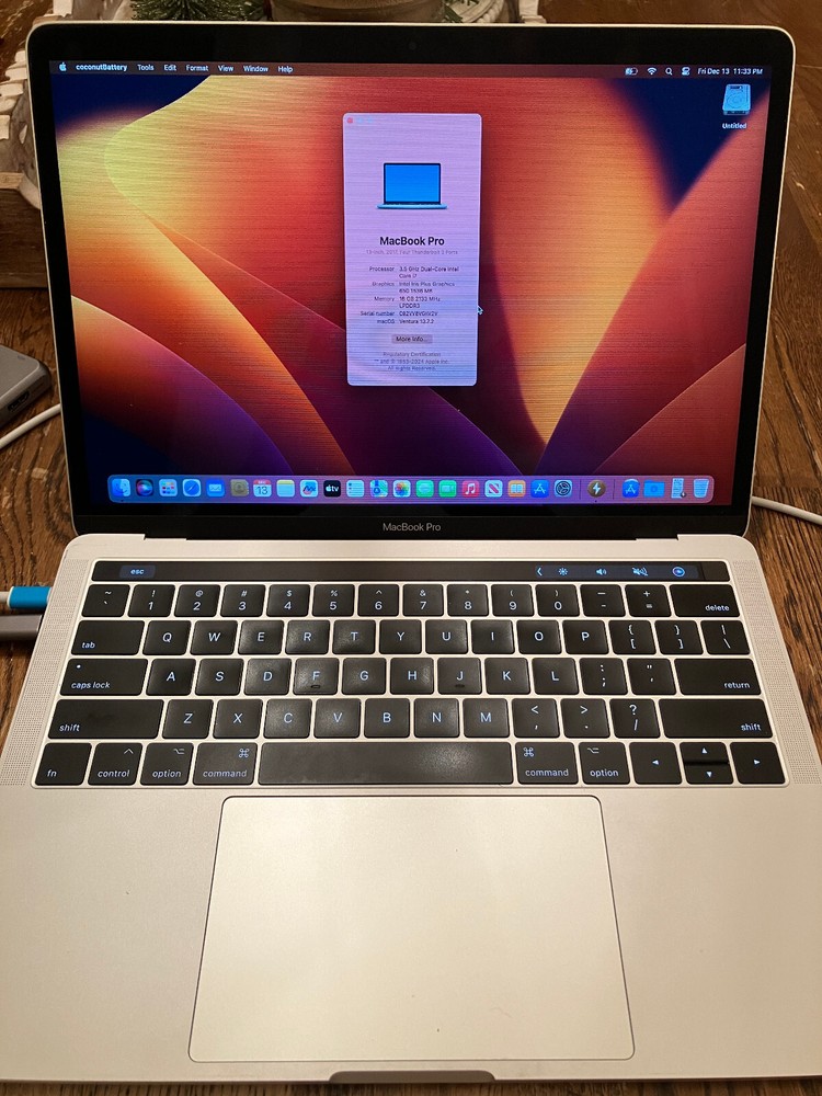 Apple Macbook Pro 13in 2017