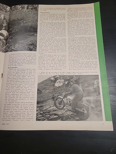 Vintage Motorcyclist Magazine Motorcycle June 1955 - Picture 11 of 12
