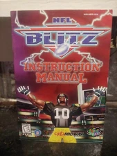 Vtg 1997 NFL BLITZ Nintendo 64 Football Game Instruction Manual Booklet **ONLY**