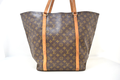Auth Louis Vuitton Sac Shopping Tote Bag Monogram Canvas M51109 LV